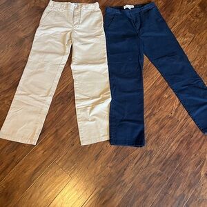 Kids Beige and Navy Pants